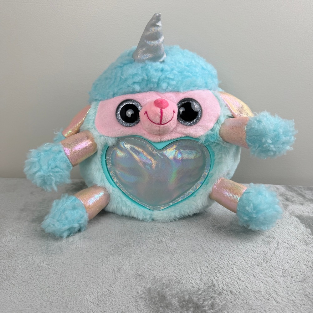 Zuru‎ Rainbocorns Puppycorn Blue Poodle Unicorn Plush 10 Inch